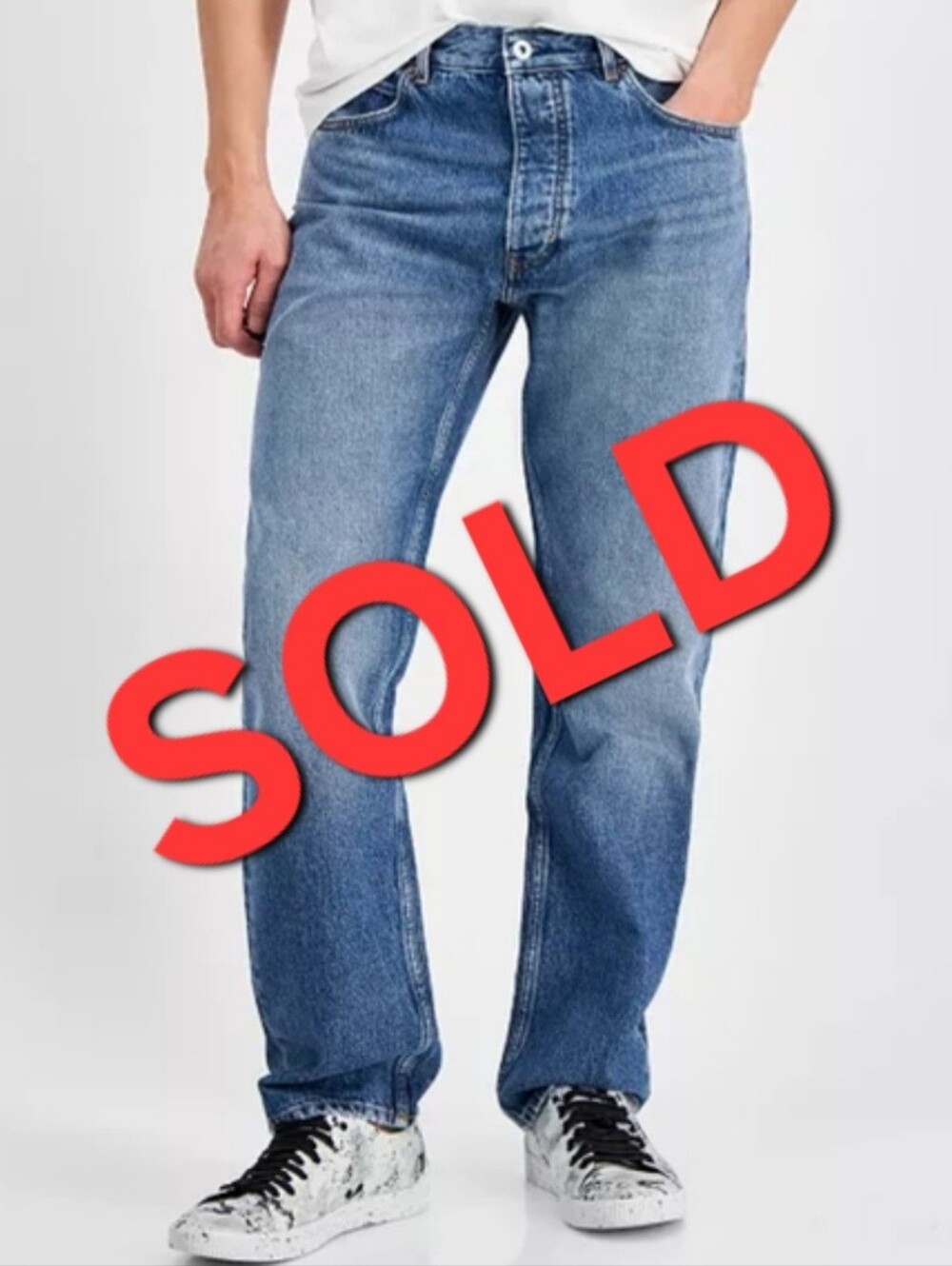 Boss Orange Regular Fit Denim Jeans Size 34/32